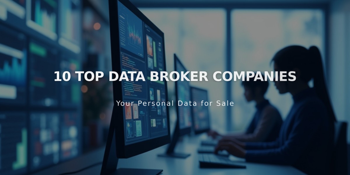 Top 10 Data Broker Companies Dominating the Consumer Data Industry